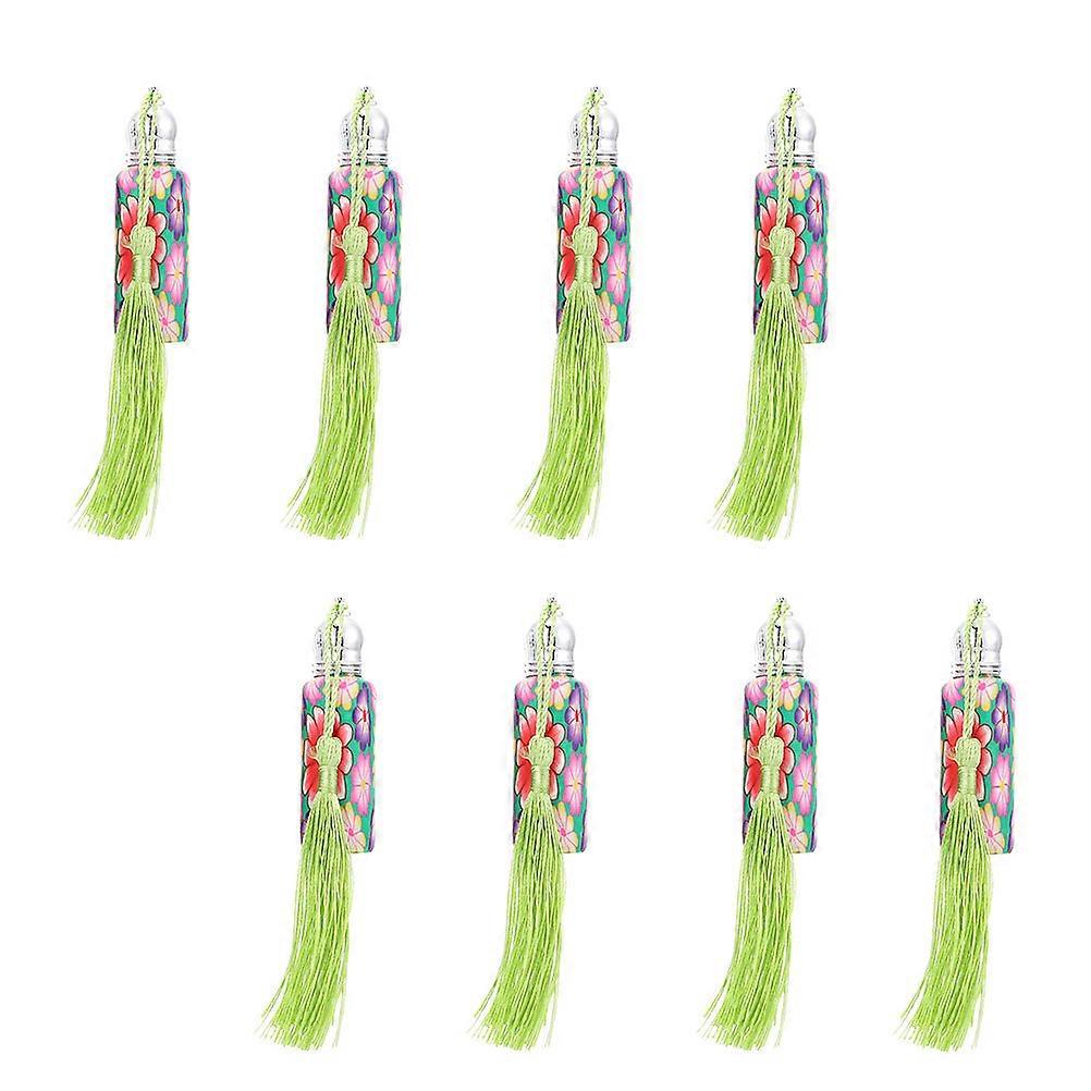 Reusable 16 Pcs Roll-On Glass Bottles For DIY Cosmetic Storage Ideal For Travelers Easy To Clean And Use Multi Color