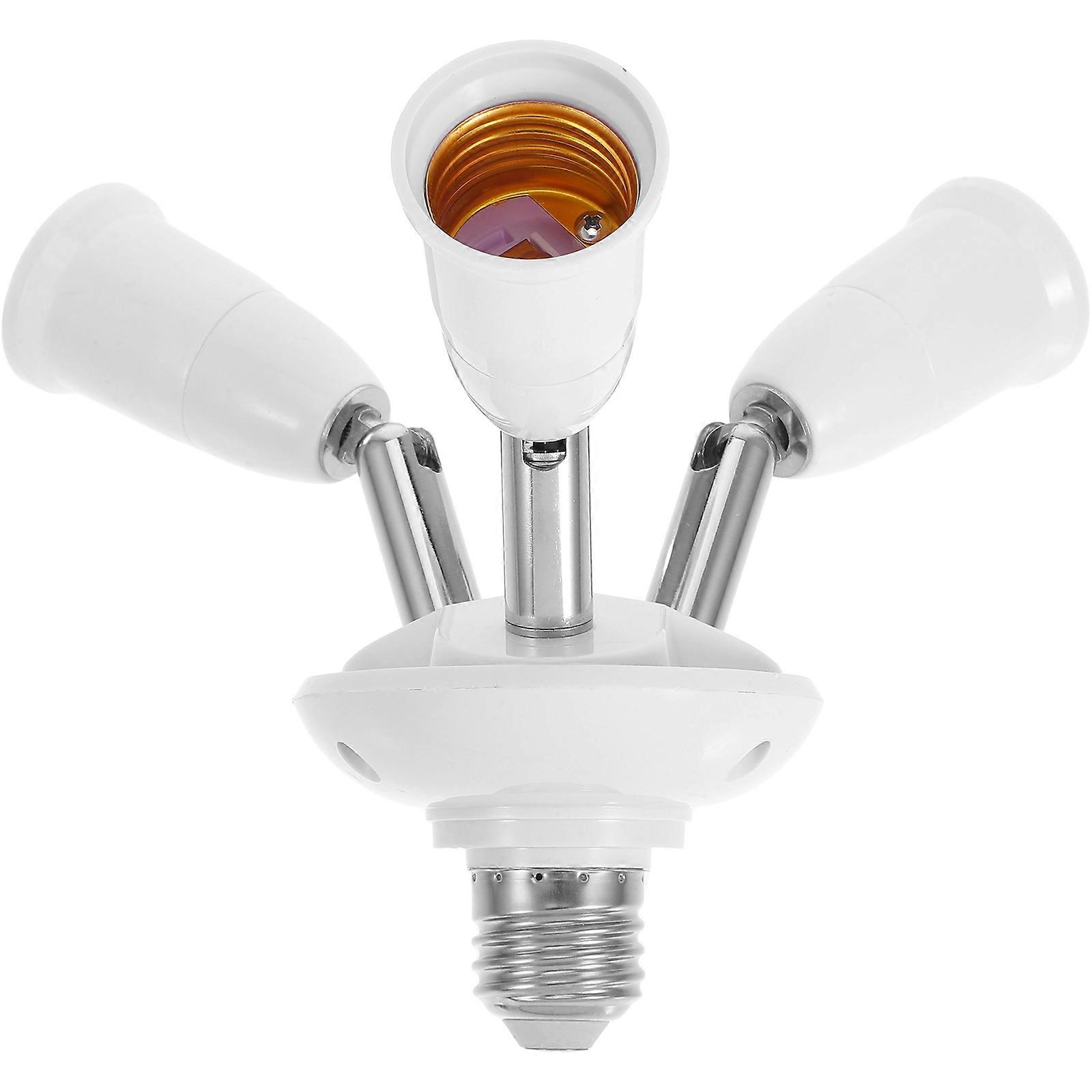 Adjustable Angle E27 Bulb Socket Extender For Ceiling Light Or Lamp Easy Installation Multi-Directional Lighting 2Pcs