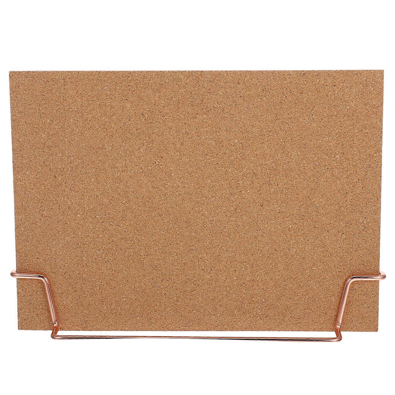 Office Memo Board Wood Bulletin Board for Notes Display 4Sets
