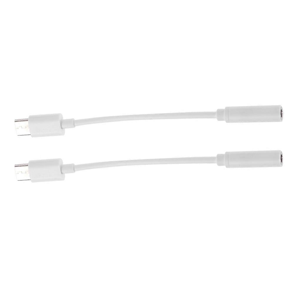 Type-C to 3.5mm Female Headphone Adapter for Phone Use 2Pcs