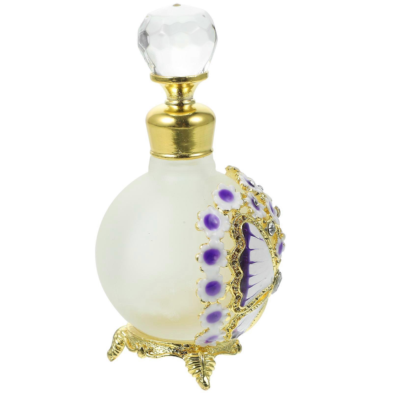 Perfume Container Glass Bottle for Storage 3Pcs Refillable Perfume Bottles