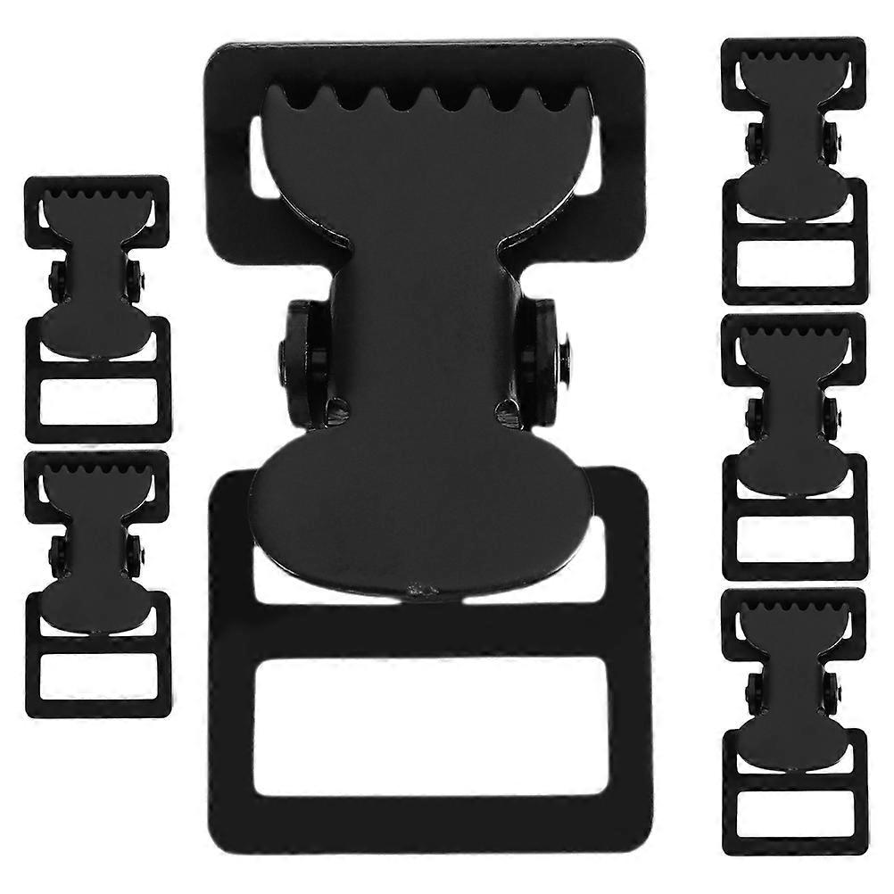 Metal Webbing Buckles Side Release Buckle for Quick Connect 12Pcs