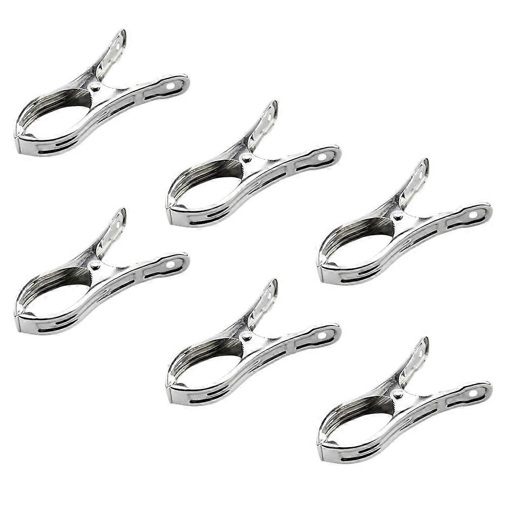 Stainless Steel Clothes Clips for Quilt Fixing 30Pcs Windproof Clips