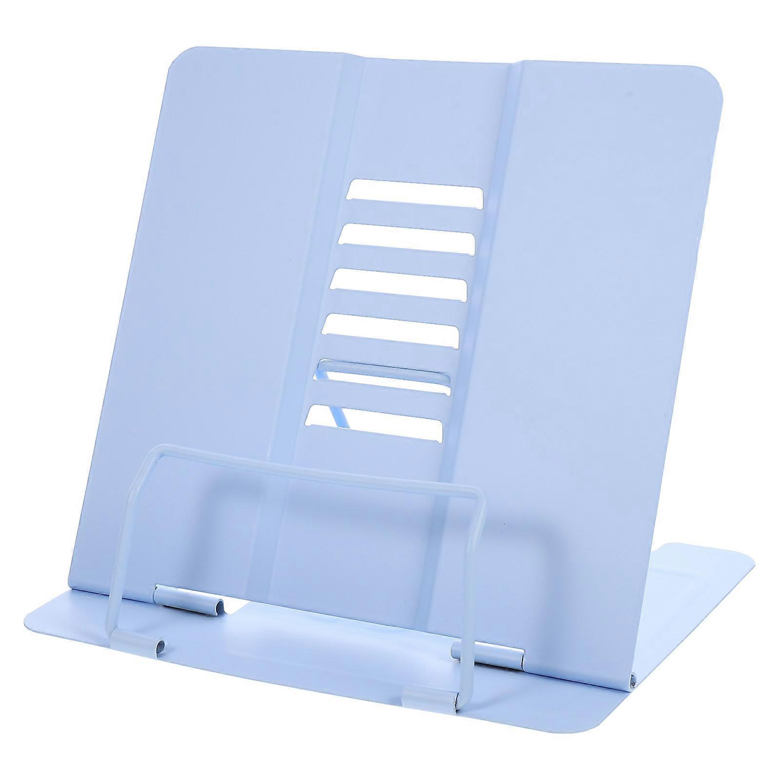 Student Reading Stand Desktop Bookshelf Metal Reading Support Suitable For Office Use Home Study 19X16.5X14CM 1Pack