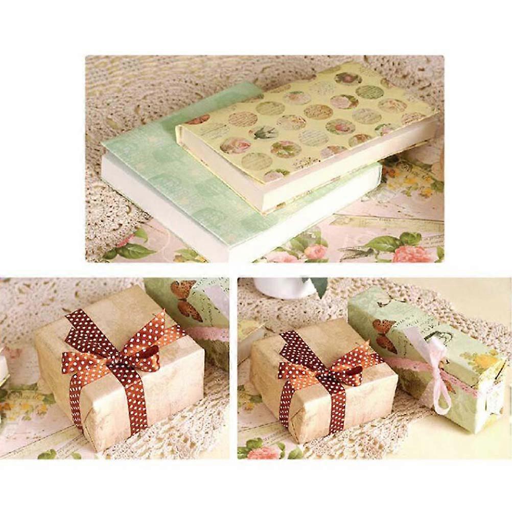 Simple Design Wrapping Paper For Gifts Paper Book Seasonal Gifting 48 Sheets Material Collection