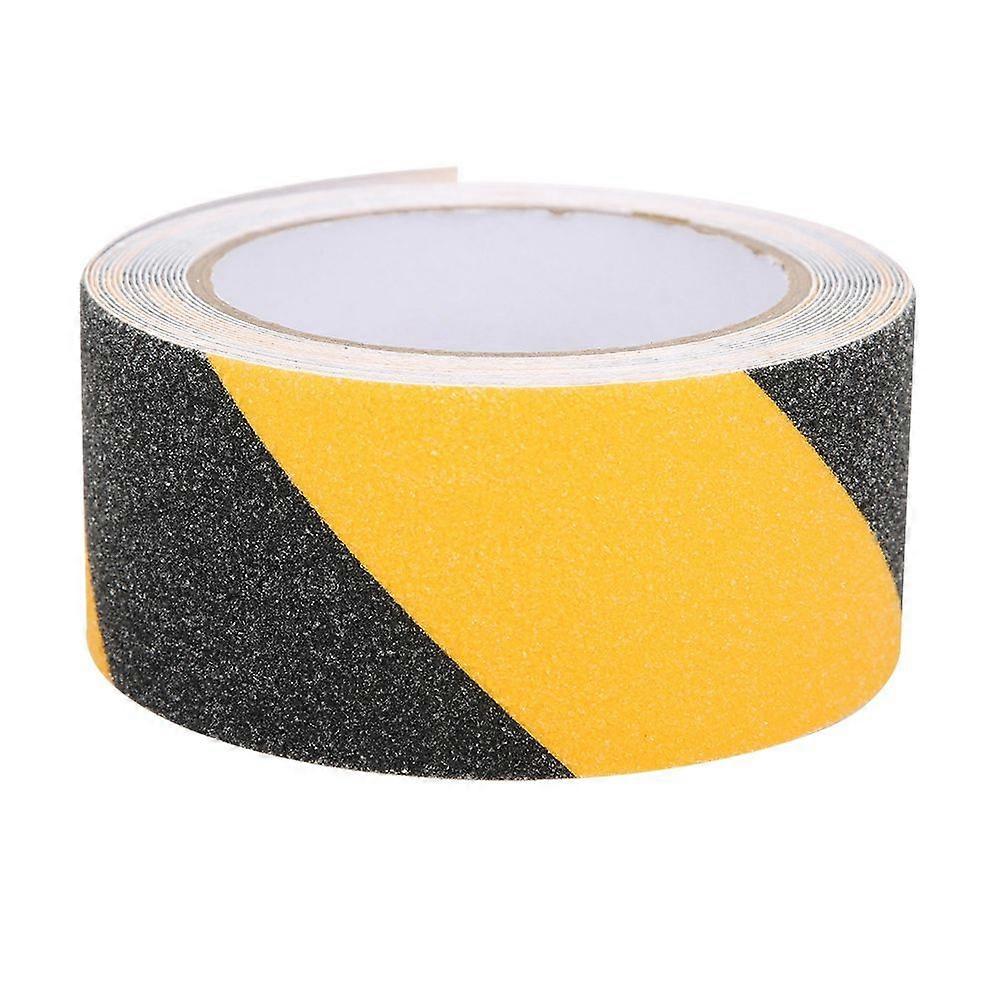 Vysoce kvalitní černožlutá protiskluzová páska, voděodolná matná podlahová výstraha