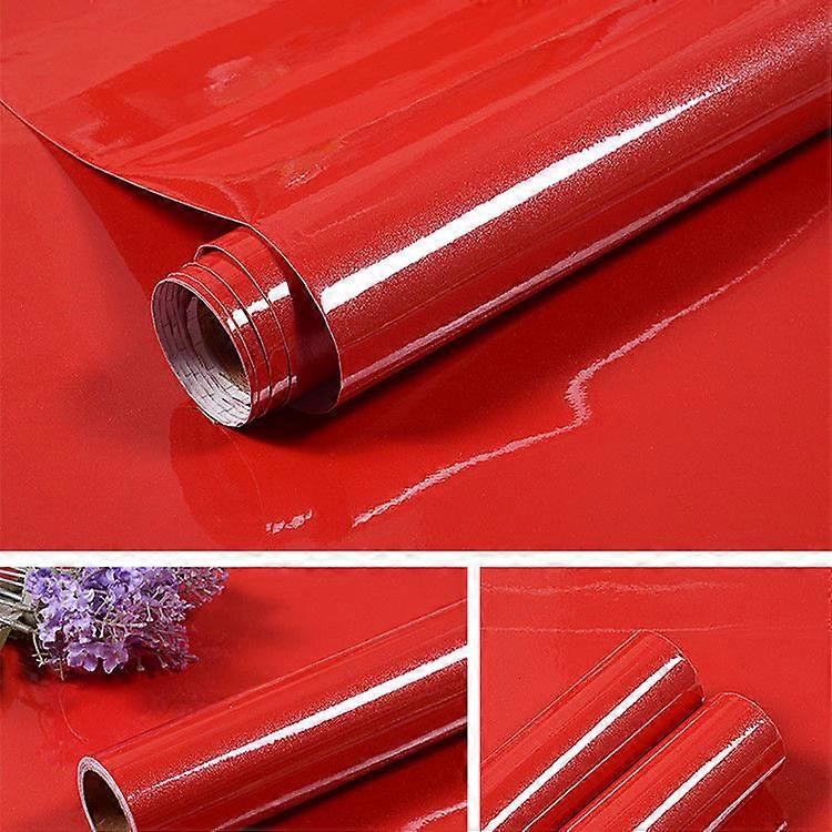 60 m PVC-vedenpitävä, itseliimautuva tapetti huonekaluille, irrotettava ja liimaava, keittiön vinyylikaapin sisustustarrat, tee-se-itse