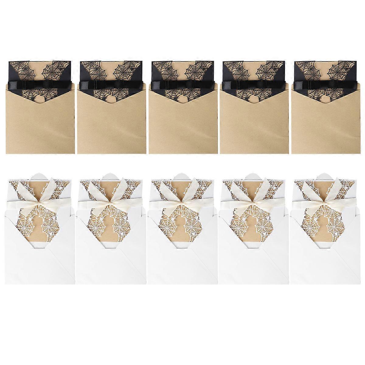 Party Spider Invitation Cards for Halloween 30Pcs with Envelopes Included