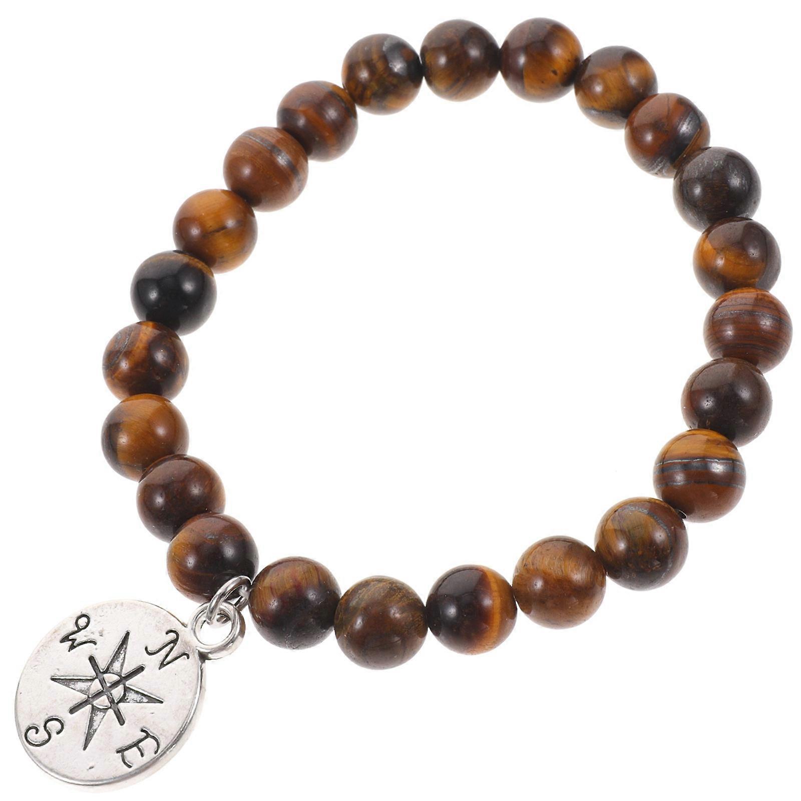 5Pcs Decorative Agate Beads Bracelet for Graduation Party Use