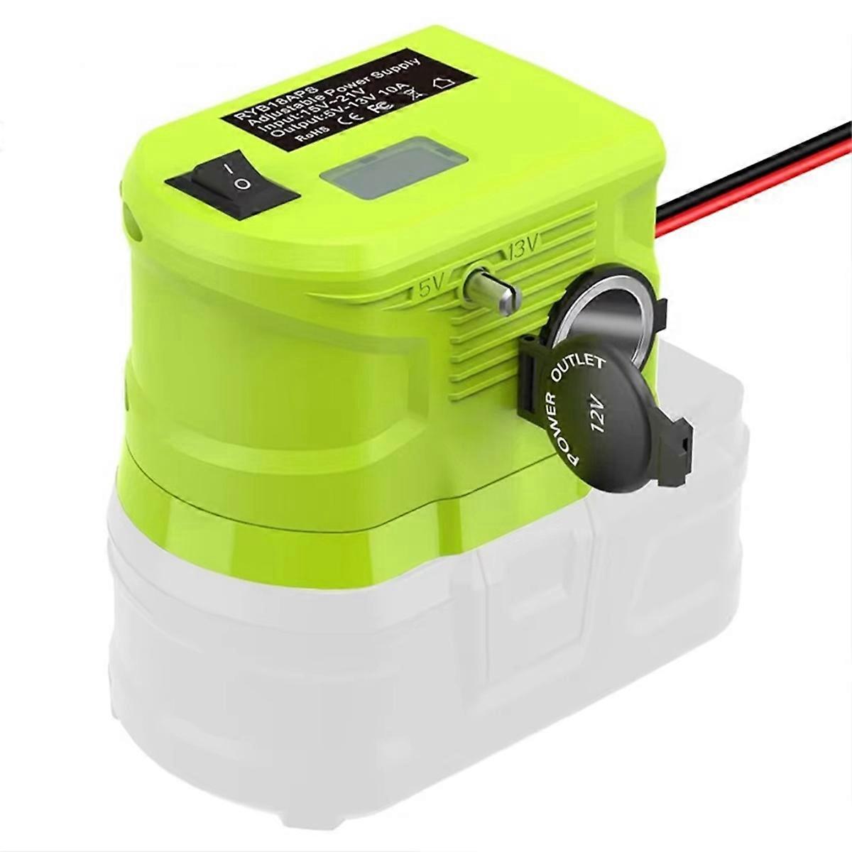 Battery Adapter Converter 18V To12V Voltage Reducer Transformer for Li-Ion Battery for Car Applianc
