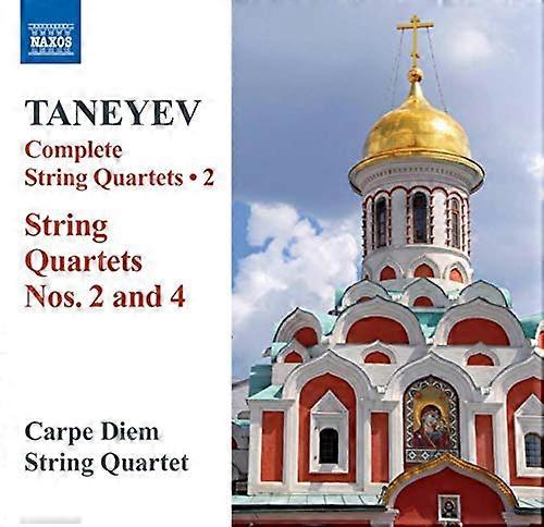 Carpe Diem String Quartet - Taneyev: String Quartets 2, 4 [CD]
