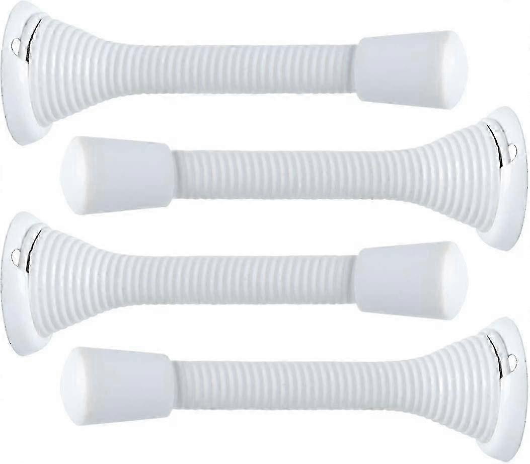 4pcs Door Stopper,door Stop Wall,rust Resistant, Noise Cancellation,spring Door Stoppers