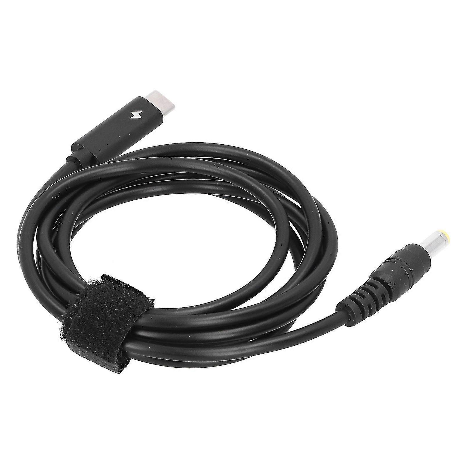 Type-C Charging Cable with DC5.5x2.5MM Interface for Quick Notebook Charging