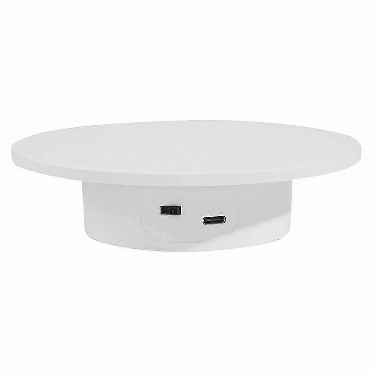 360-Degree Rotating Display Platform, Motorized Turntable Base, 11lbs Capacity, Ideal for Photography and Product Showcases