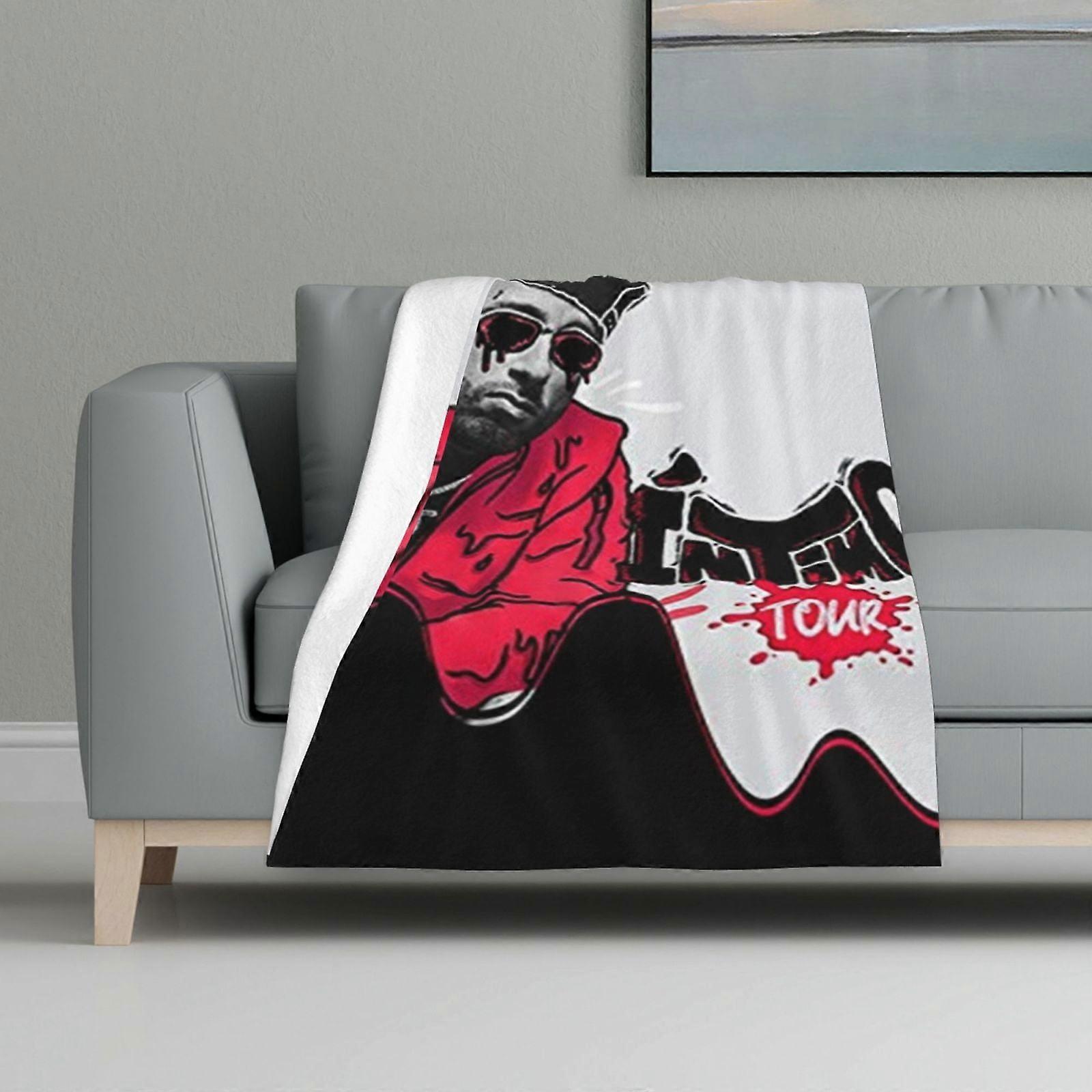 Blanket Multicolour Printed Blanket Super Soft Flannel Lightweight Fluffy Plush Bed Blanket Wan Nicky Jamu Jam Intimo Tour 2019