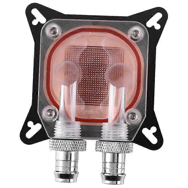 Gpu Water Block Cooling Double Channel Of Copper Column Video Image Card Water Cooler Radiator 0.4Mm
