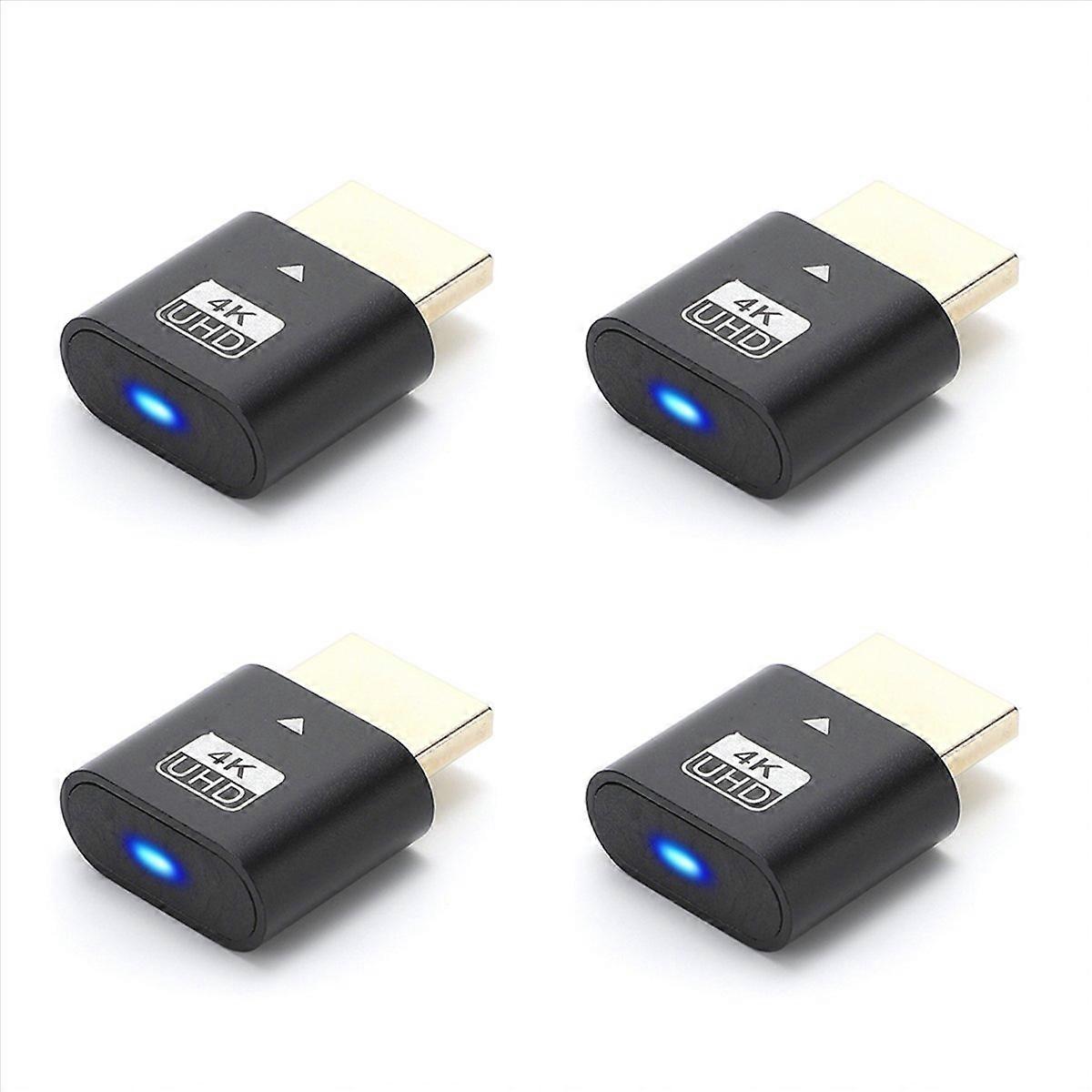 -Compatible 4K Dummy Plug with LED Light C