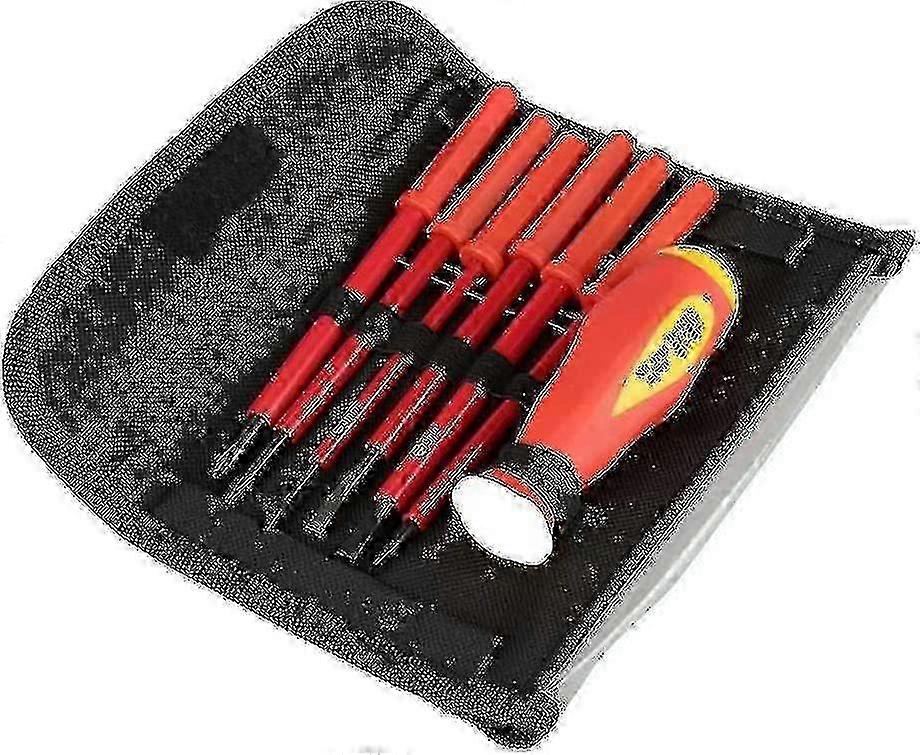 Durable 7-Piece Screwdriver Set for Electrical and Electronic Device Maintenance