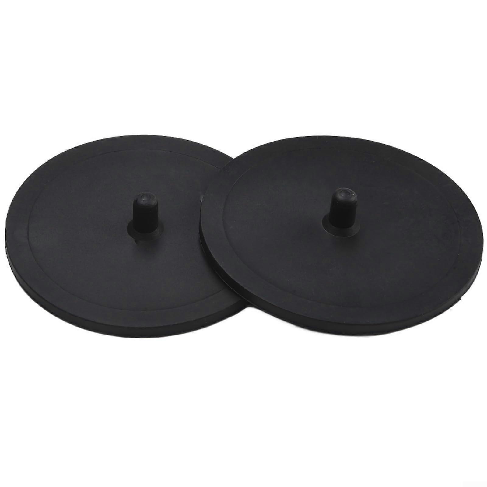Espresso Machine Cleaning Backflush Discs 2 Pack Rubber Inserts 50mm 57mm Compatible With Standard Portafilters 57mm