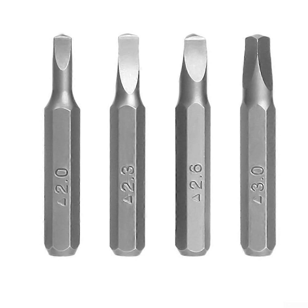 Small Hex Y U Triangle Screwdriver Bits (U6) Precision Tip Set Model U6