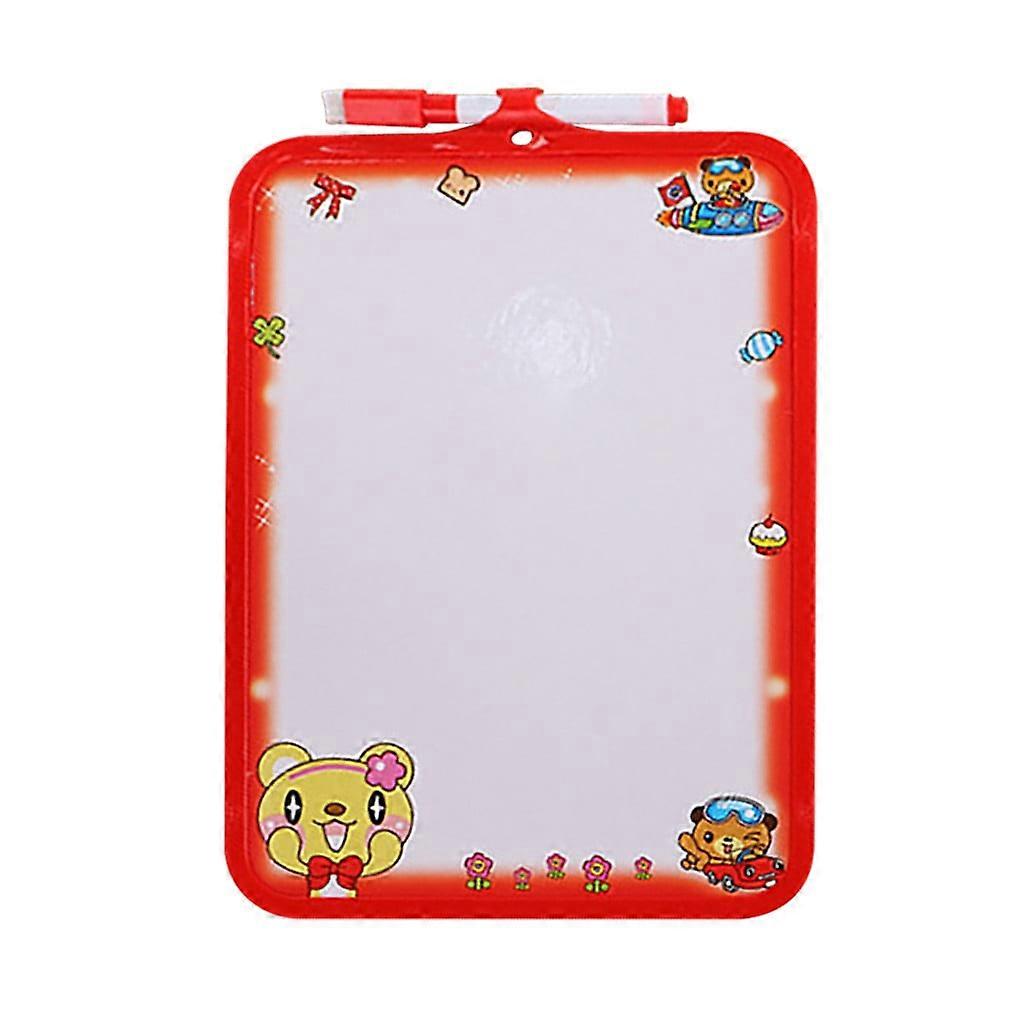 WRXMIJNHGSA Clearance,Double-Sided Dry Drawing Board Home Message Board Student Whiteboard 5ml
