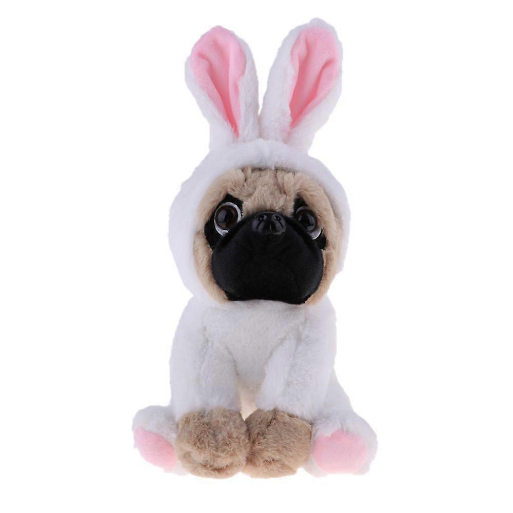 Stuffed Animal Realistic Toy Stuffed Pillow Child Soft Cuddly Rabbit