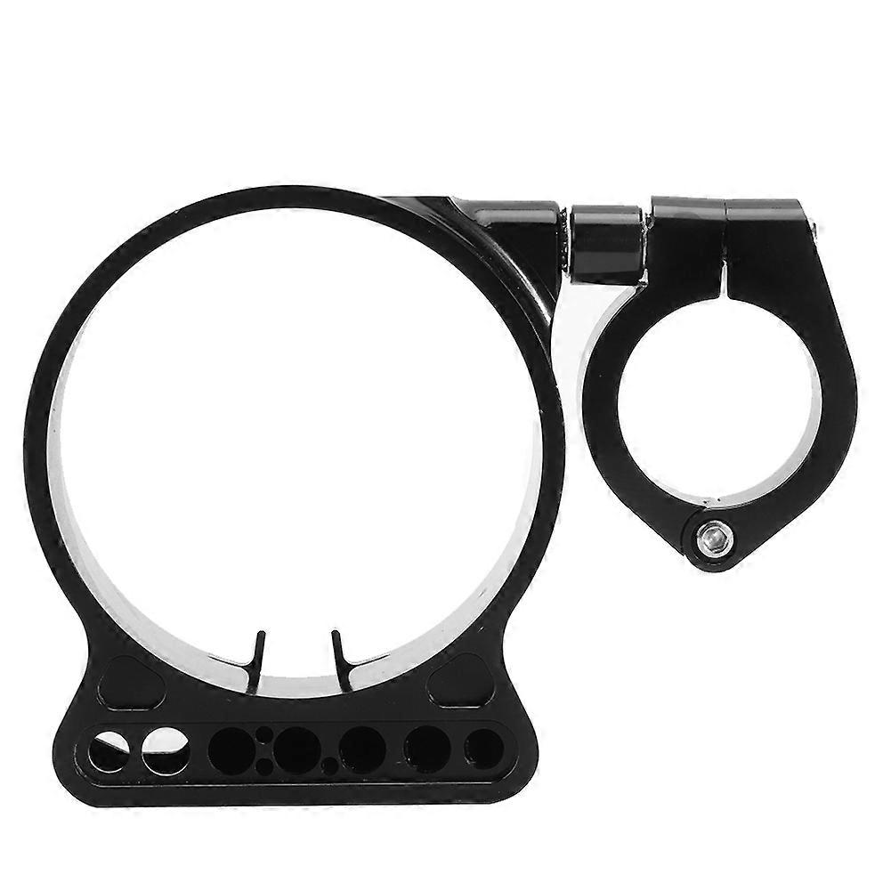 Black Aluminum Side Mount Speedometer Relocation Bracket Motorcycle Modified Accessory
