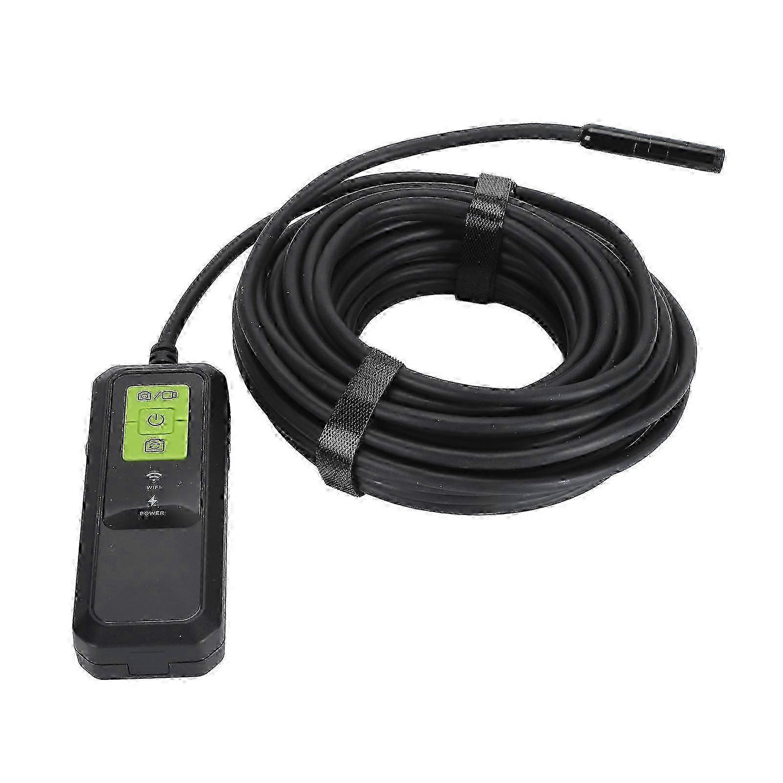 Dual Lens Endoscope IP67 Waterproof High Definition Wireless WiFi Remote Control Camera with Light for Pipe Inspection