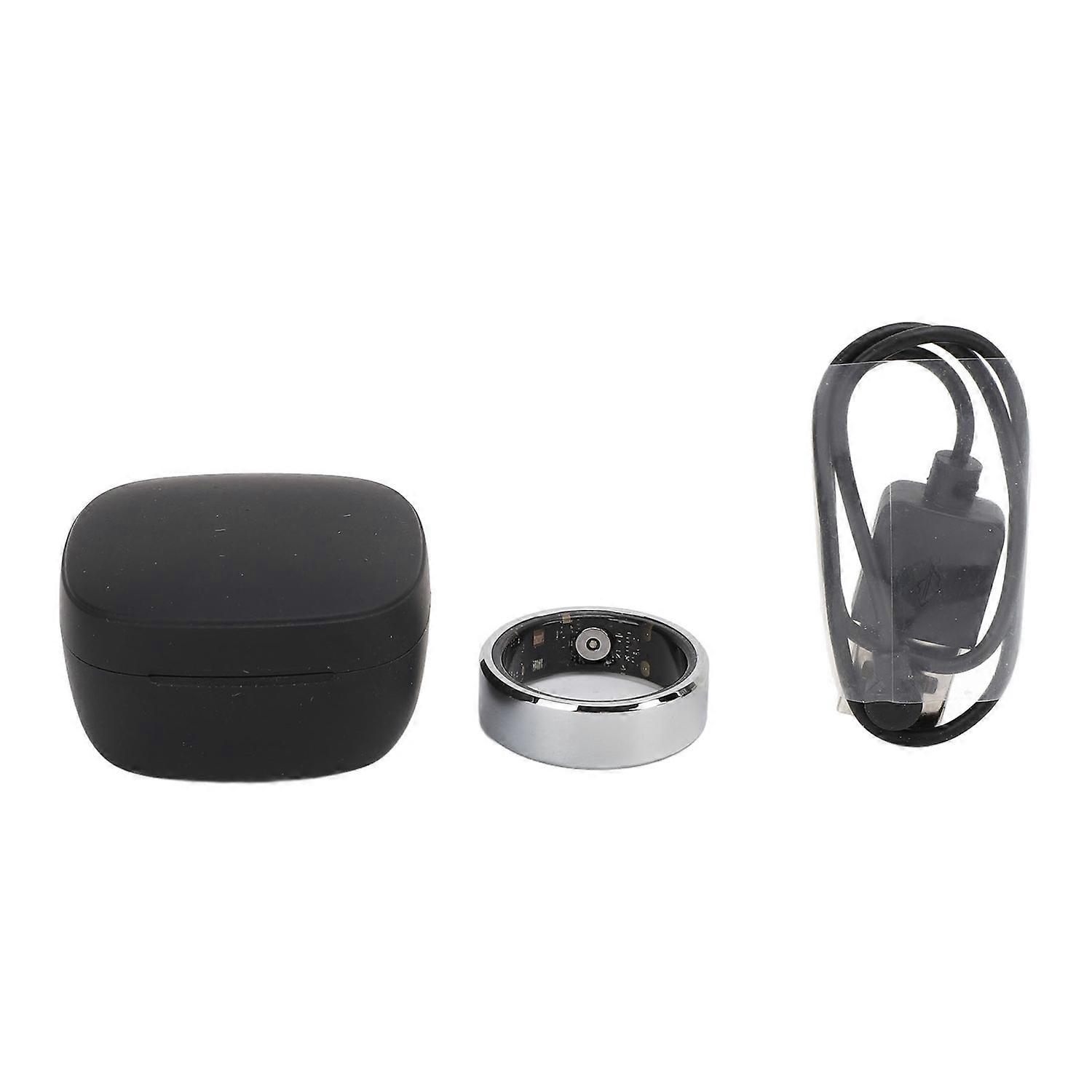 Smart Ring Health Tracker Ring IP68 Waterproof Bluetooth Lightweight Smart Ring Activity Tracker wit