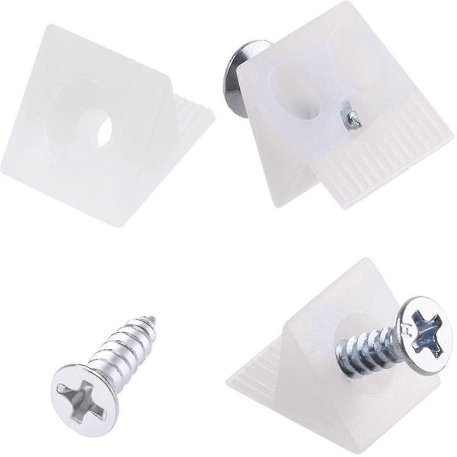 100 Packs Furniture Chest Drawer Bottom Repair Fixing Mending Drawer S2024123013933