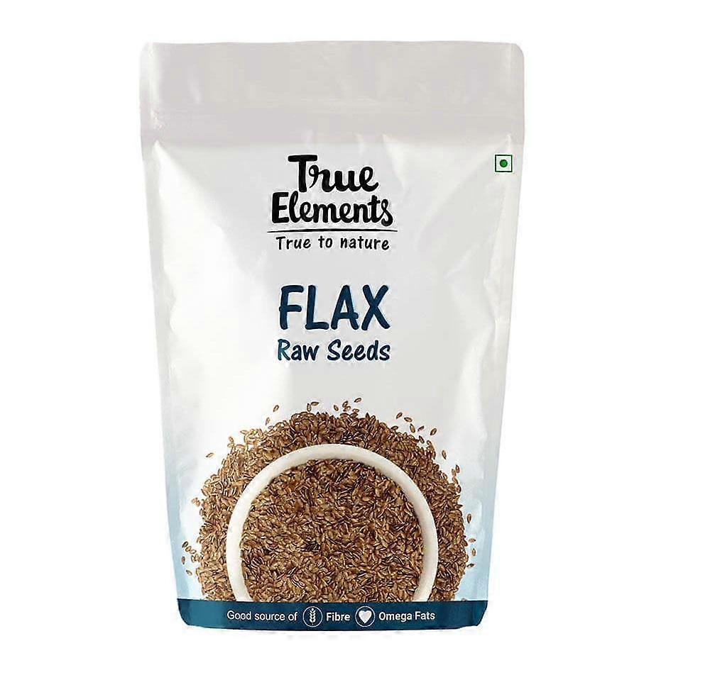 Raw flax seeds (250 g), Flax Raw Seeds, True Elements