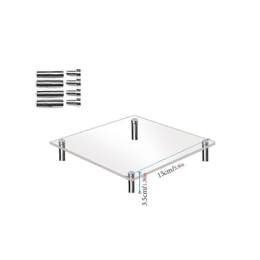 Cake Stand 15cm/20cm/25.4cm/30cm 2mm Thick Easy To Clean