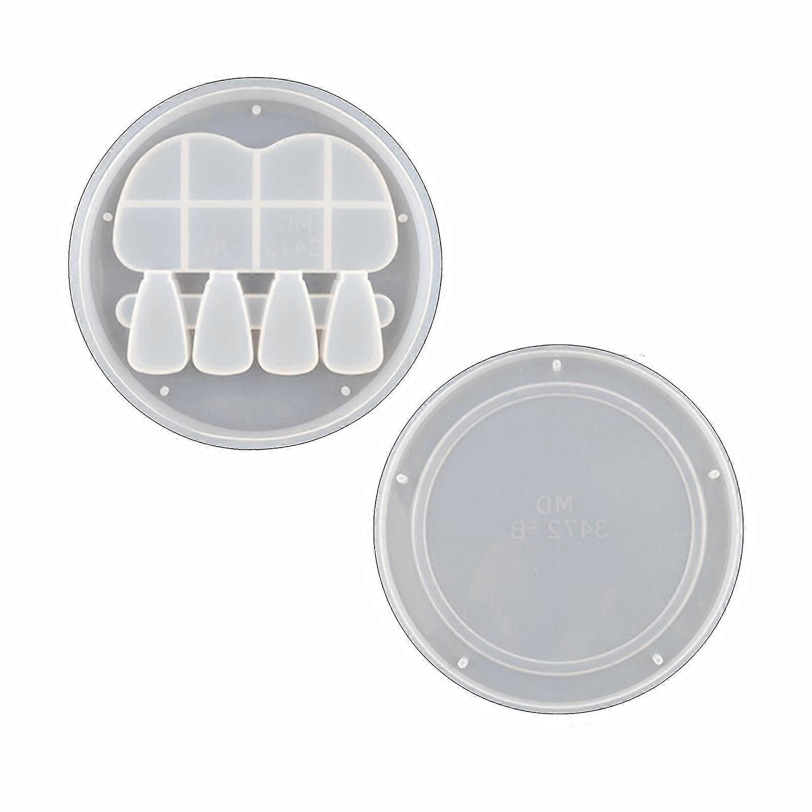 Creative Casting Mold Resin Paddle Mold Knife Fork Flat Shovel Silicone Molds