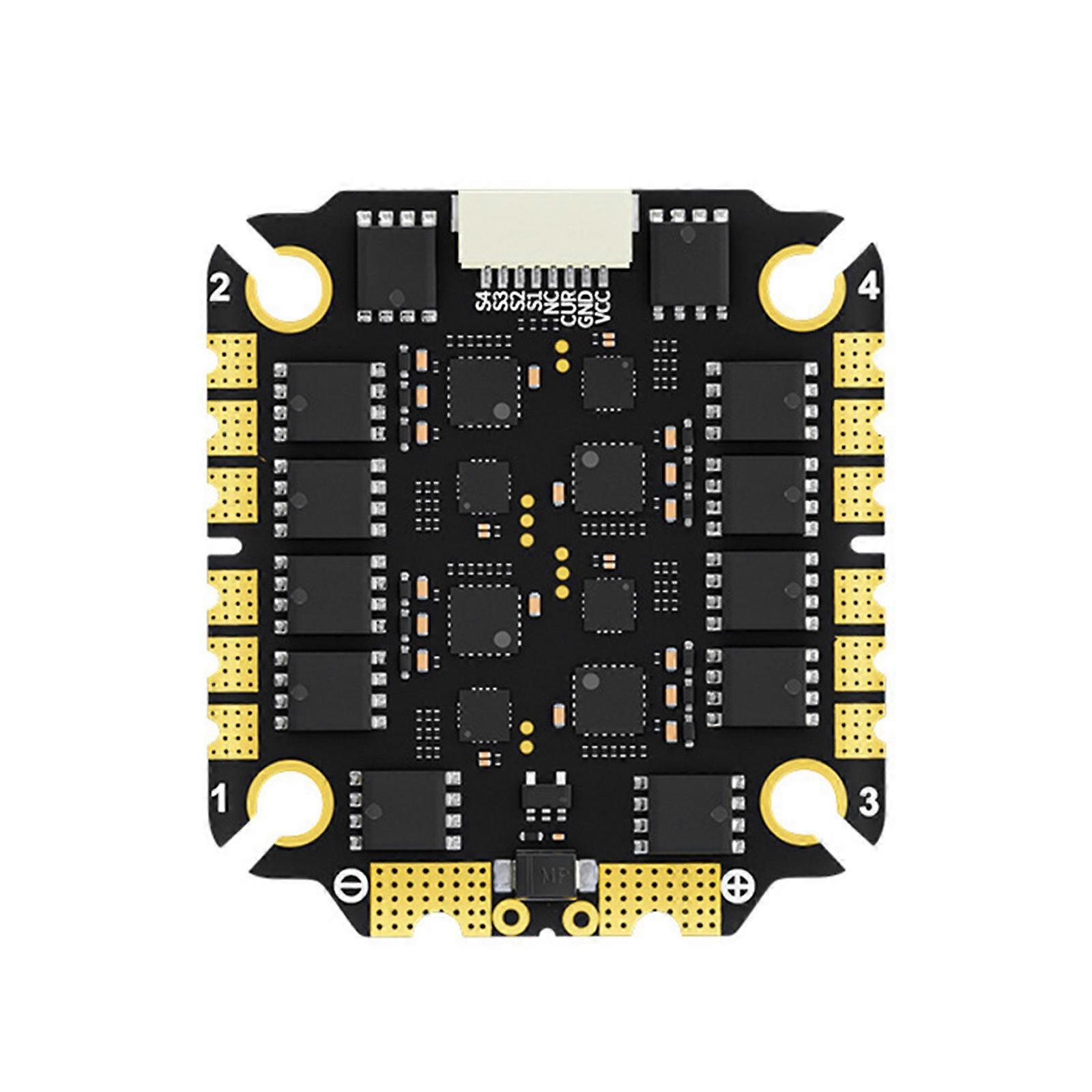 4 in 1 Electronic Speed Controller Clear Wiring Labels Simple Setups 3065S 65A/3075S 75A for Drones Photography Multicolor