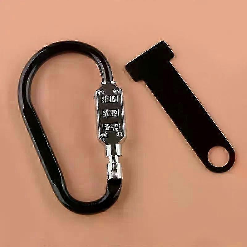 w 3 Digit Dial Combination Code Number Lock Padlock Electric Motorcycle Locks Helmet Hat Anti-theft Scooter Riding Hooks Gear