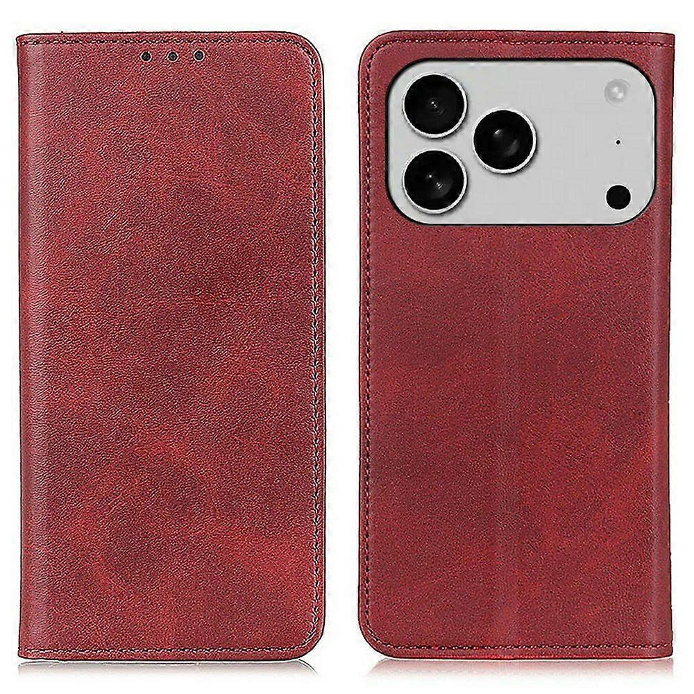 For iPhone 17 Pro Case Split Leather Flip Wallet Phone Cover