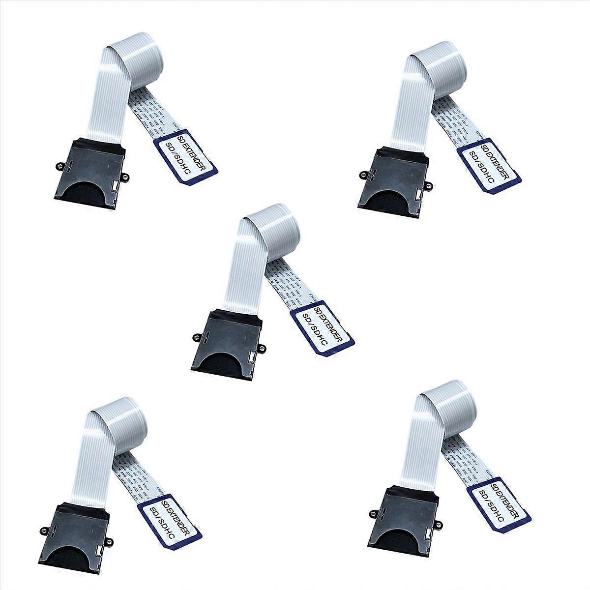 5X SD to SD Card Extension Cable Read Adapter Flexible Extender Micro-SD to SD/SDHC/SDXC Memory Card