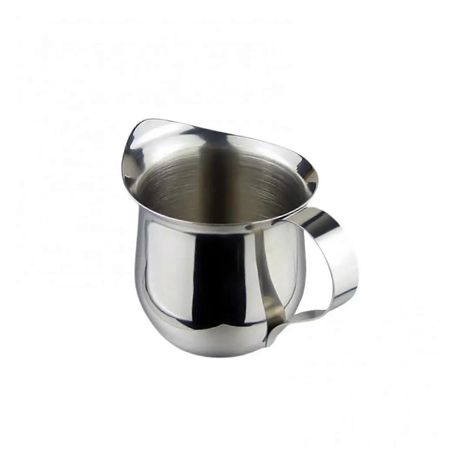 Milk Frothing Pitcher Stainless Steel Coffee Jug 60ml Precision Spout for Latte Art and Espresso