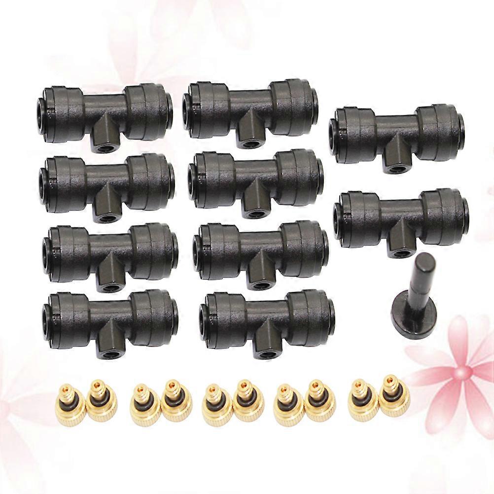 Copper Nozzle Irrigation Tool Set for Garden Use with 21Pcs Components