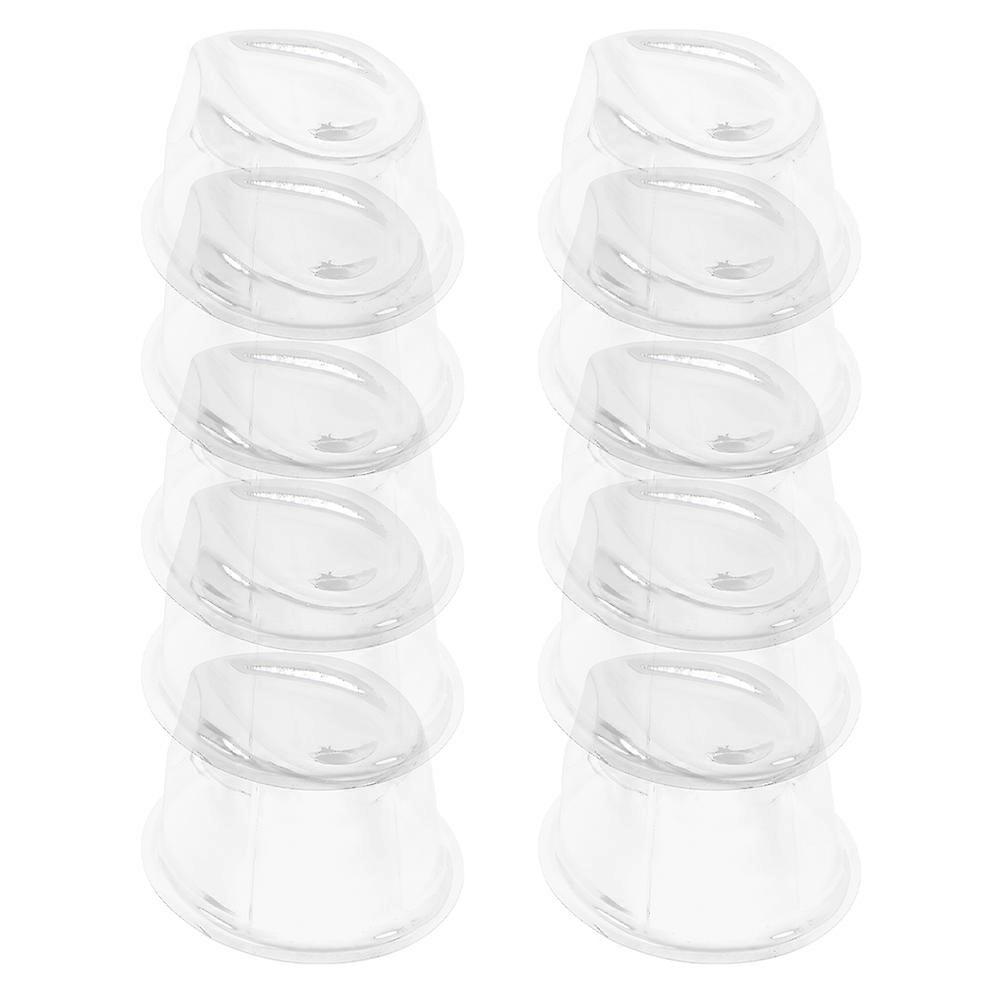 Cowboy Hat Stand for Storage 20Pcs Transparent PVC Hat Display Rack