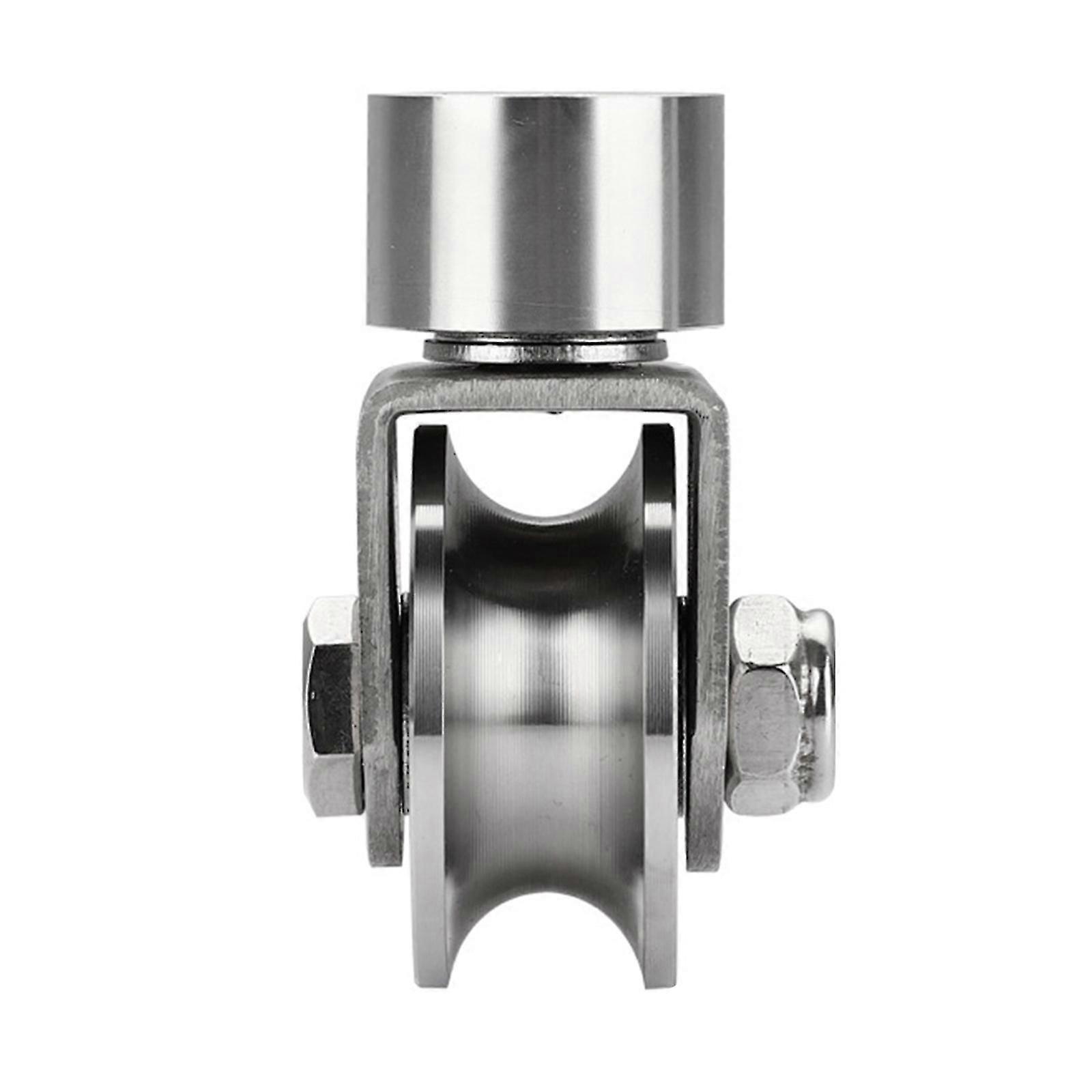 Quiet Swivel Pulley Roller Solid 304 Steel Sliding Door