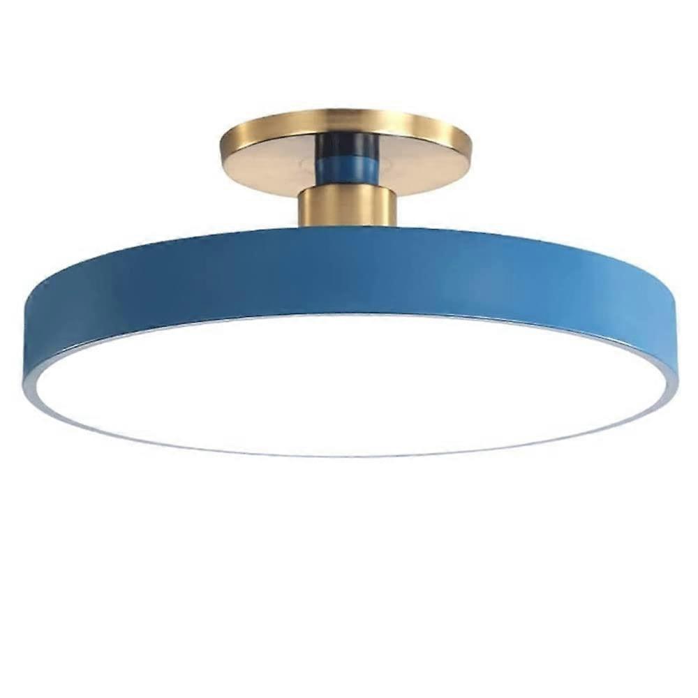 LED Ceiling Light UltraThin Dimmable Round Lamp with ThreeColor Temperature for Bedroom