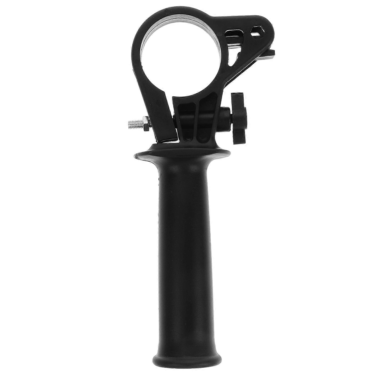 Drill Replacement Handle for Cleaning Use with Enhanced Stability Ergonomic Grey Plastic Metal