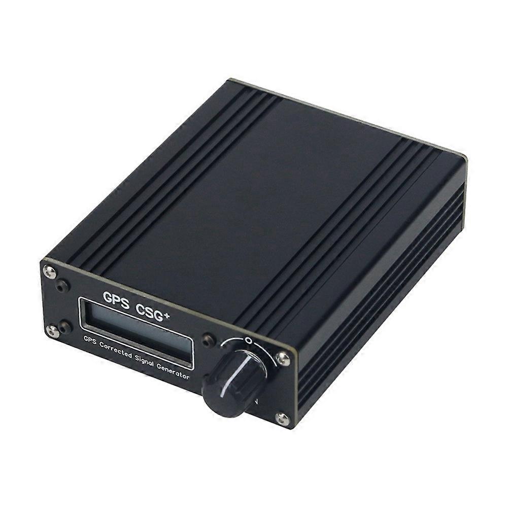 GPS CSG+ V2 GPS Disciplined Oscillator GPSDO GPS Corrected Signal Generator 10KHz-220MHz Dual-Channel Adjustable US Plug