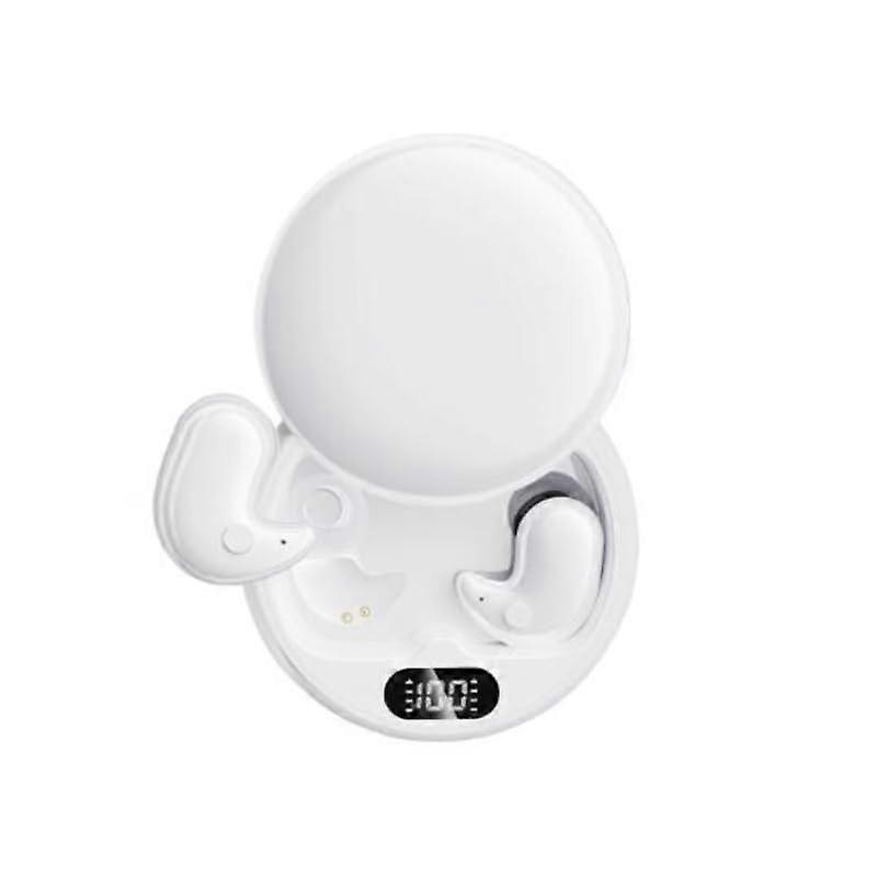 Invisible earbuds Original (White) Bluetooth 5.0 Wireless InEar Earbuds, iOS Android Compatible