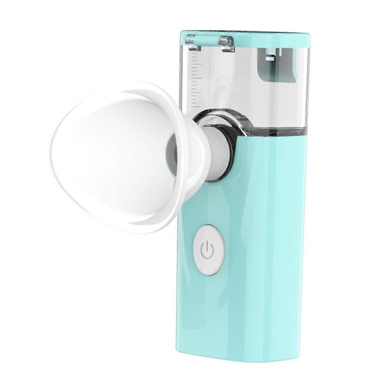 Rechargeable Eye Steamer with Warm Mist for Deep Hydration Therapy and Eye Spa Blue