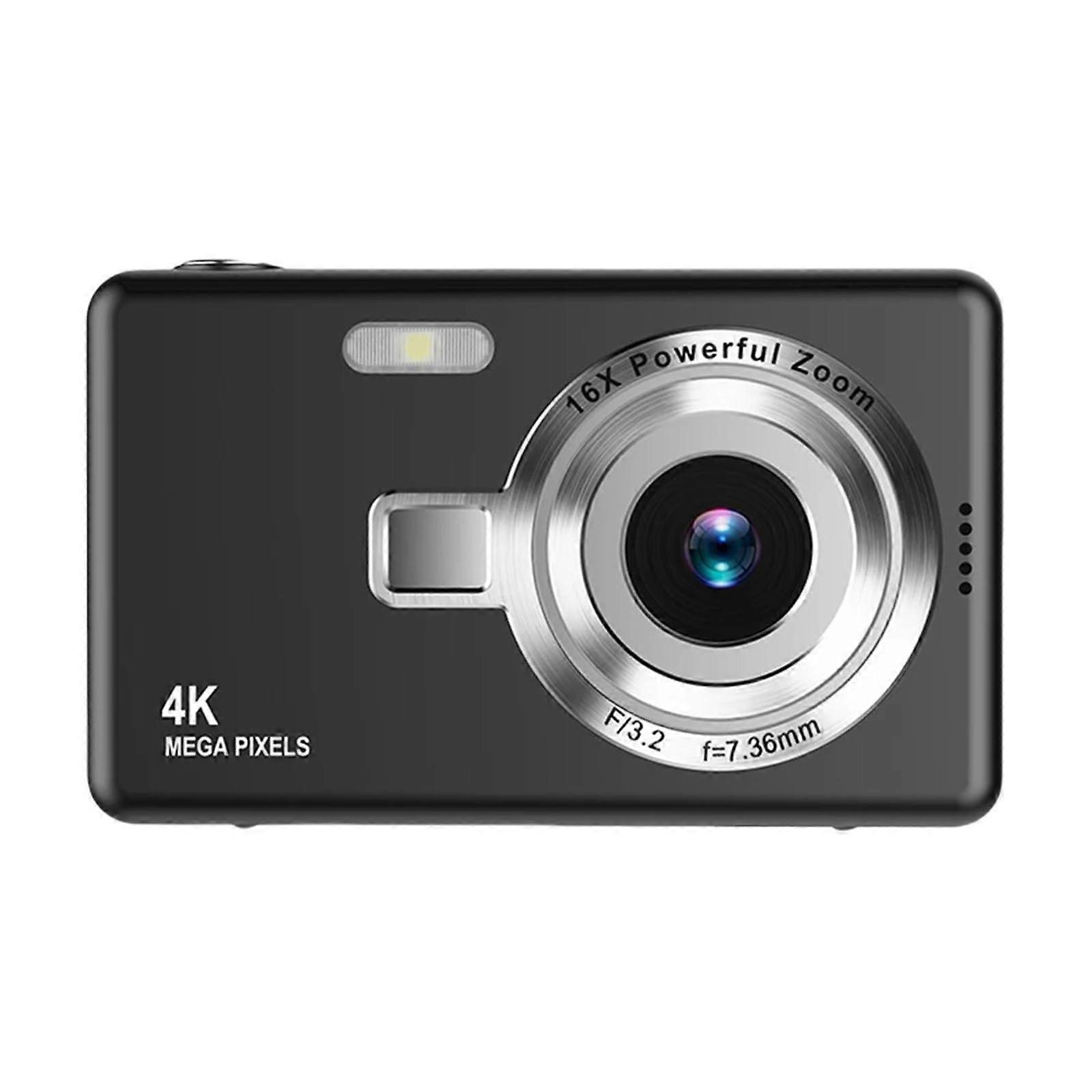 4K Action Camera with Fast Autofocus and Zoom, Waterproof Digital Camera for Diving and Vlogging