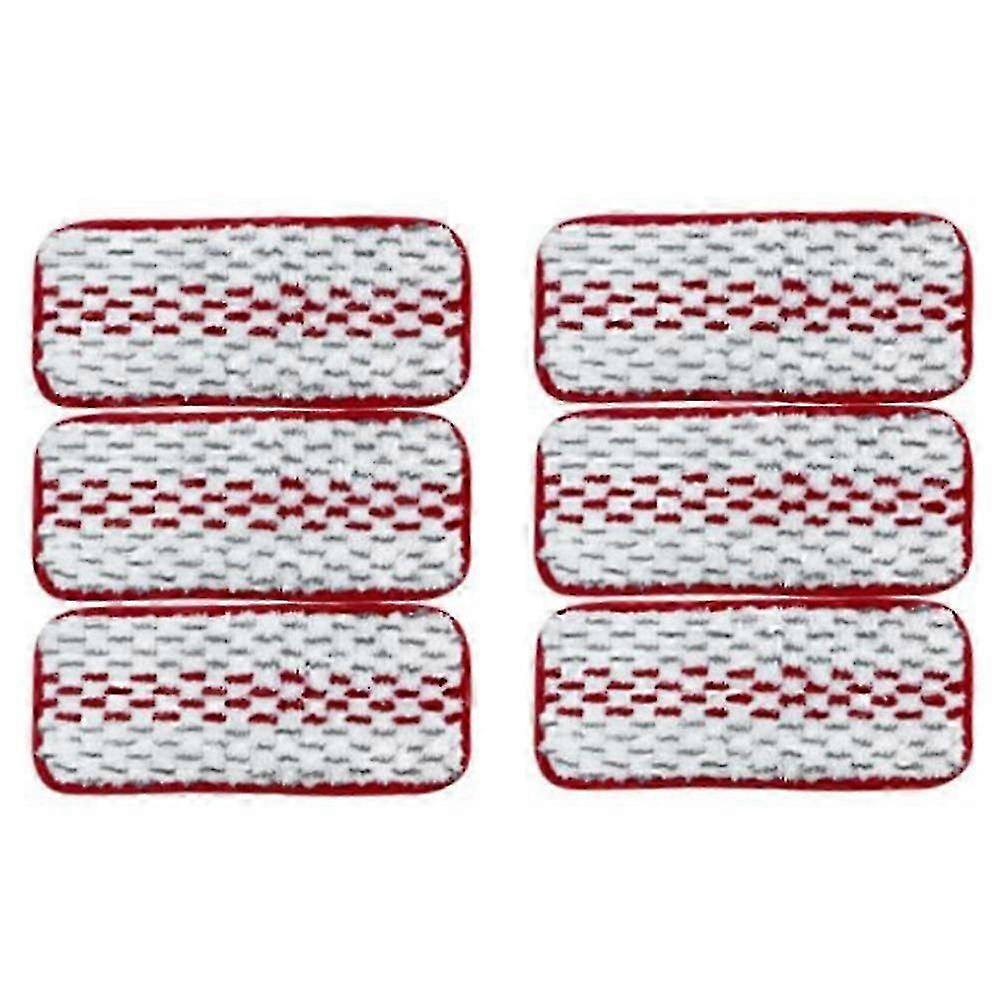 6Pack Replacement Mop fabric for Head Pads Easy Clean Accessories