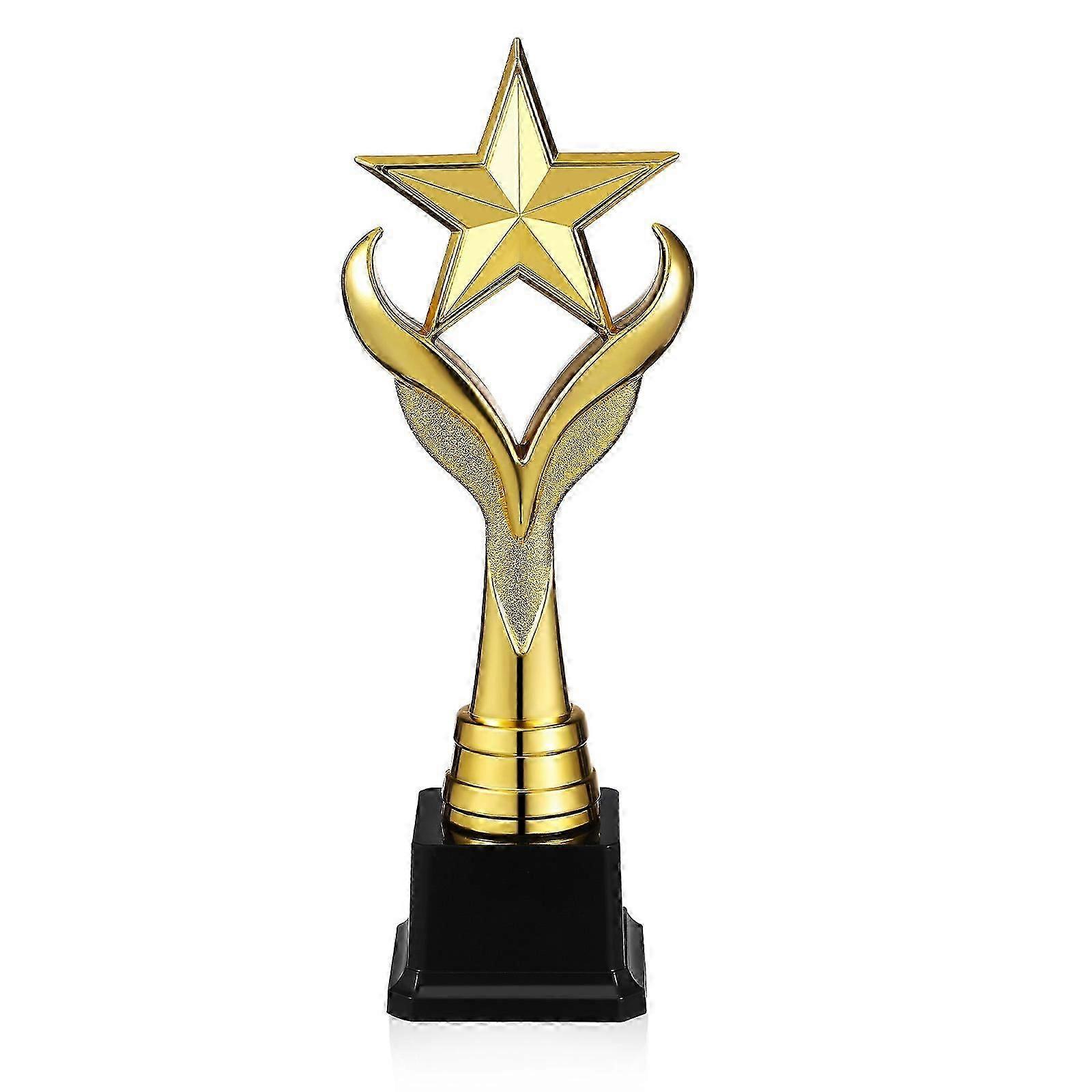 Award Trophy Star Shape Trophy Decorative Competition Trophy Party Celebration Trophy