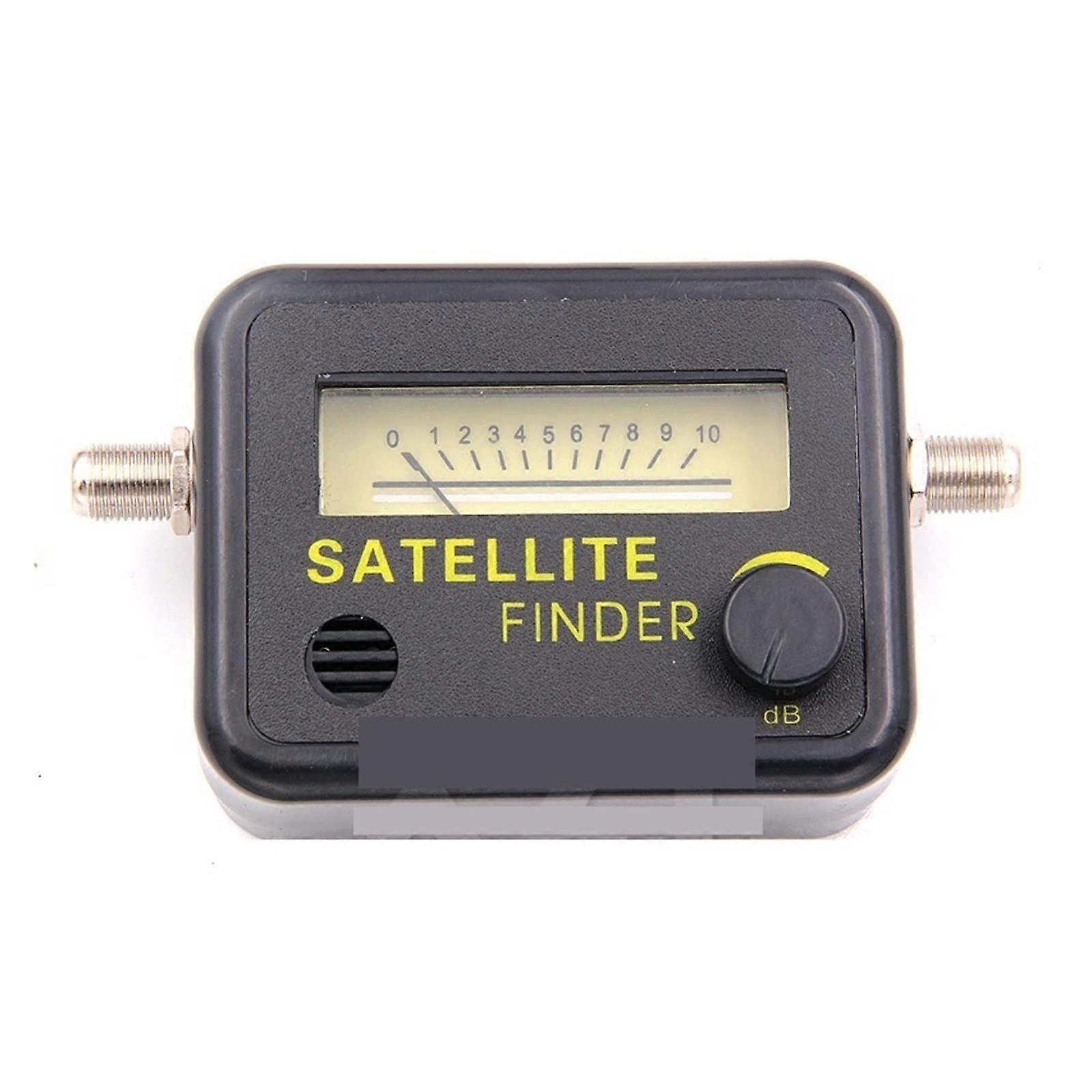 Satellite Signal Finder Meter with Quick Alignment, Wide Frequency Range for Dish and LNB